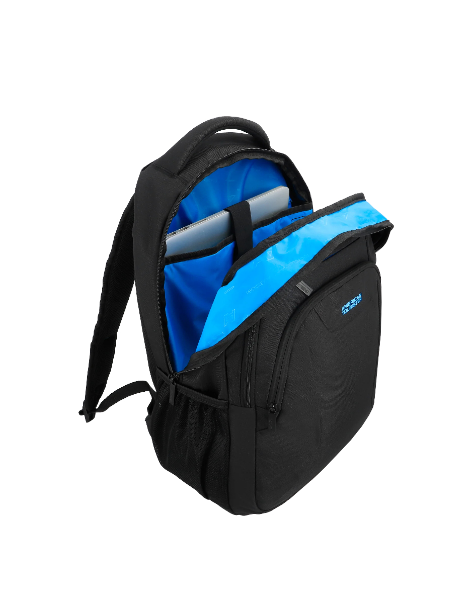 Foto 6 pulgar | Mochila Para Laptop Work-in 17.3'' Negra-azul