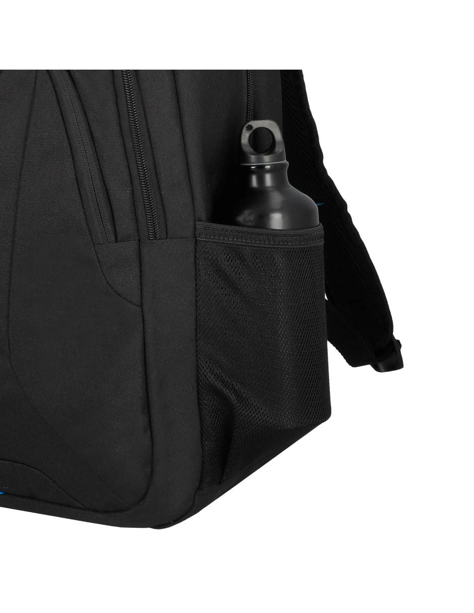 Foto 7 pulgar | Mochila Para Laptop Work-in 17.3'' Negra-azul