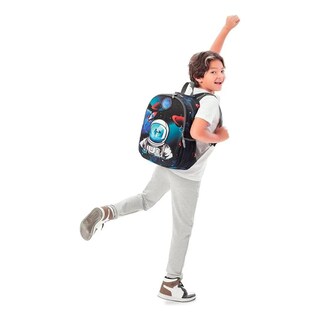 Foto 2 | Totto Mochila Para Niño Astronauta Astronaut Mediana Con Organizador Interno Multicolor