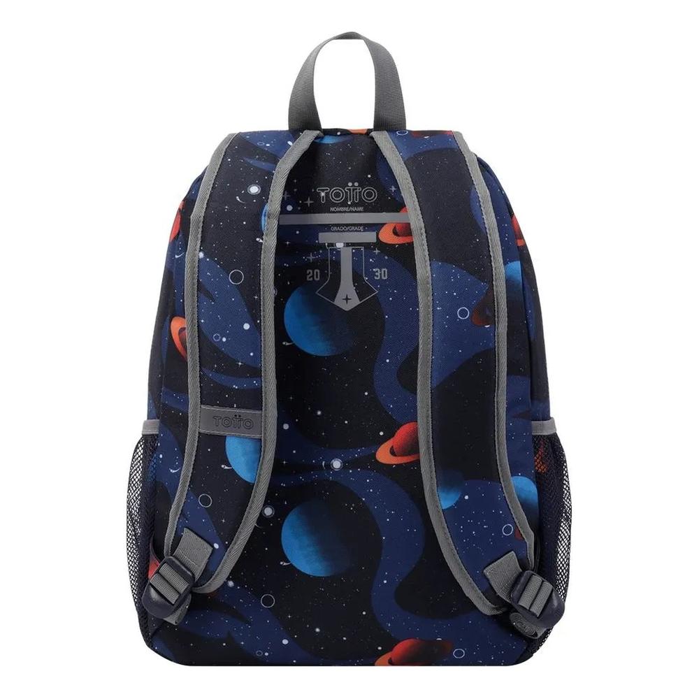 Foto 4 pulgar | Totto Mochila Para Niño Astronauta Astronaut Mediana Con Organizador Interno Multicolor