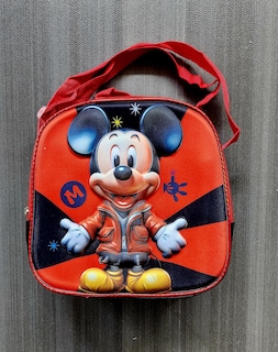 Foto 4 | Mochila Con Luz Led De Ruedas Desmontable Incluye Lonchera Y Lapicera Diseño De Mickey Mouse