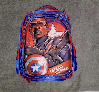 Foto 4 | Mochila Con Luz Led De Ruedas Desmontable Incluye Lonchera Y Lapicera Diseño De Capitan America