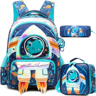 Foto 1 | Mochila Escolar Meetbelify Kids Para Niños De 6 A 8 Años Con Bolsa De Almuerzo - Venta Internacional.