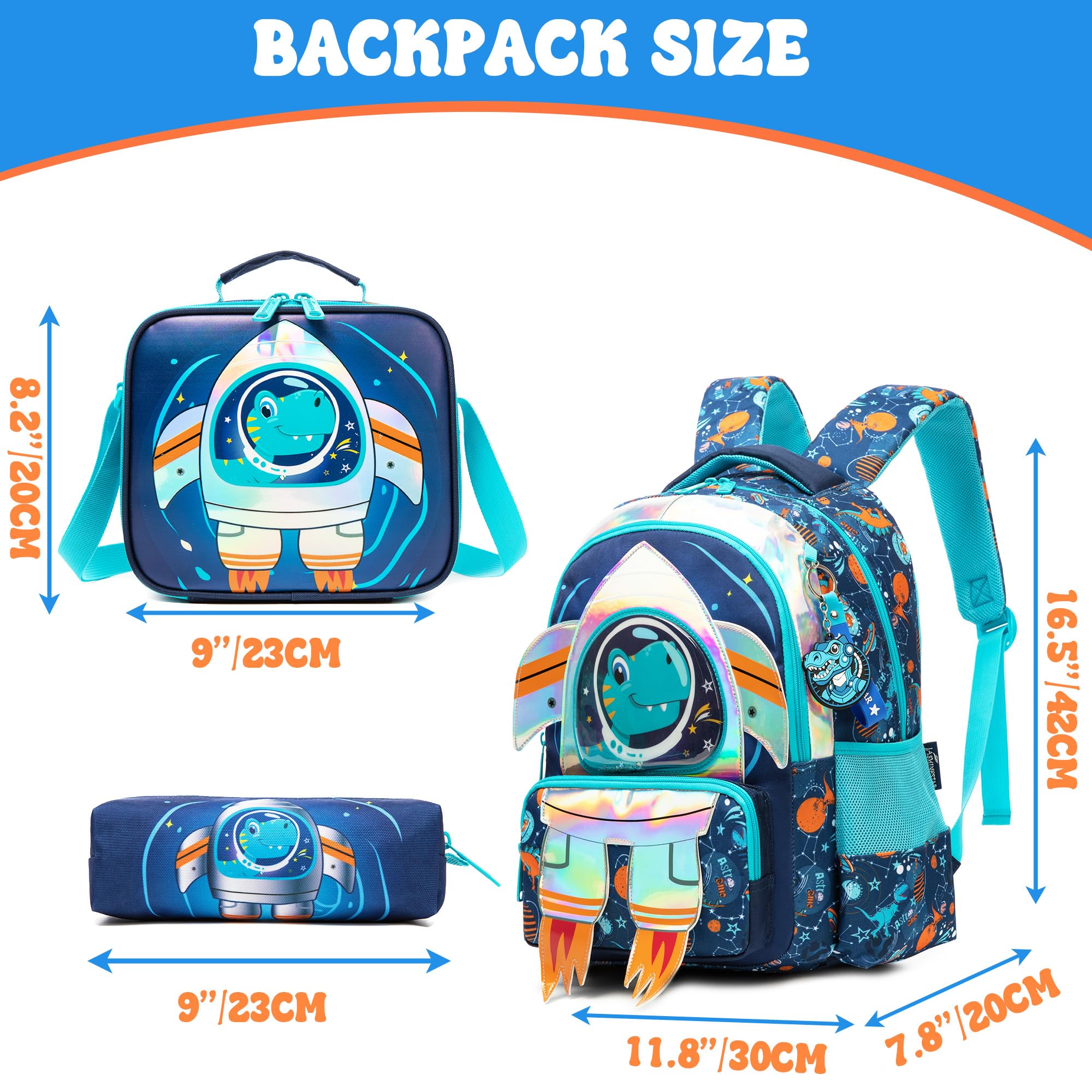 Foto 3 pulgar | Mochila Escolar Meetbelify Kids Para Niños De 6 A 8 Años Con Bolsa De Almuerzo - Venta Internacional.