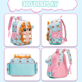 Foto 3 | Mochila Meetbelify Kids Para Niñas Escuela Con Bolsa De Almuerzo De 6 A 8 Años - Venta Internacional.