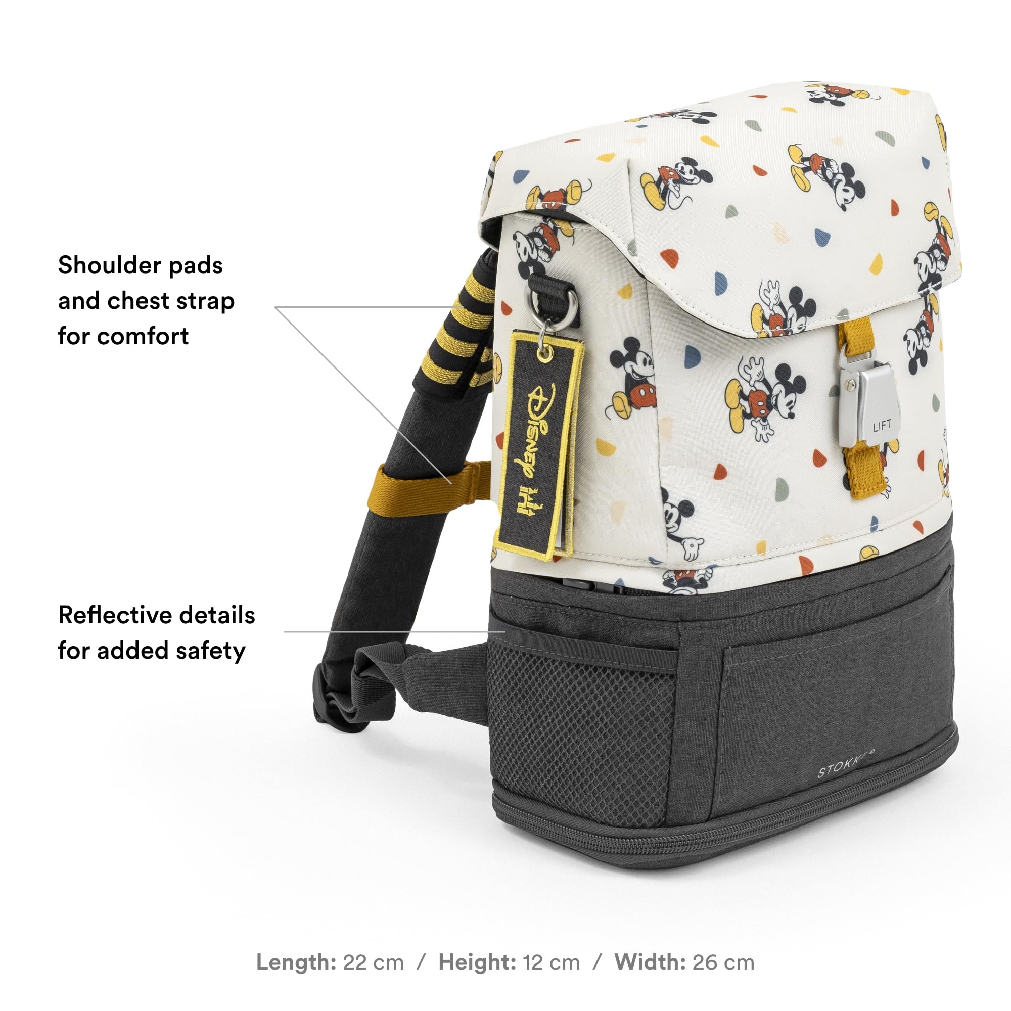 Foto 5 pulgar | Mochila Stokke Jetkids Mickey Celebration 2-7 Años - Venta Internacional.