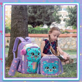 Foto 6 | Mochila Meetbelify Kids Para Niñas Con Bolsa De Almuerzo Y Estuche Para Lápices - Venta Internacional.