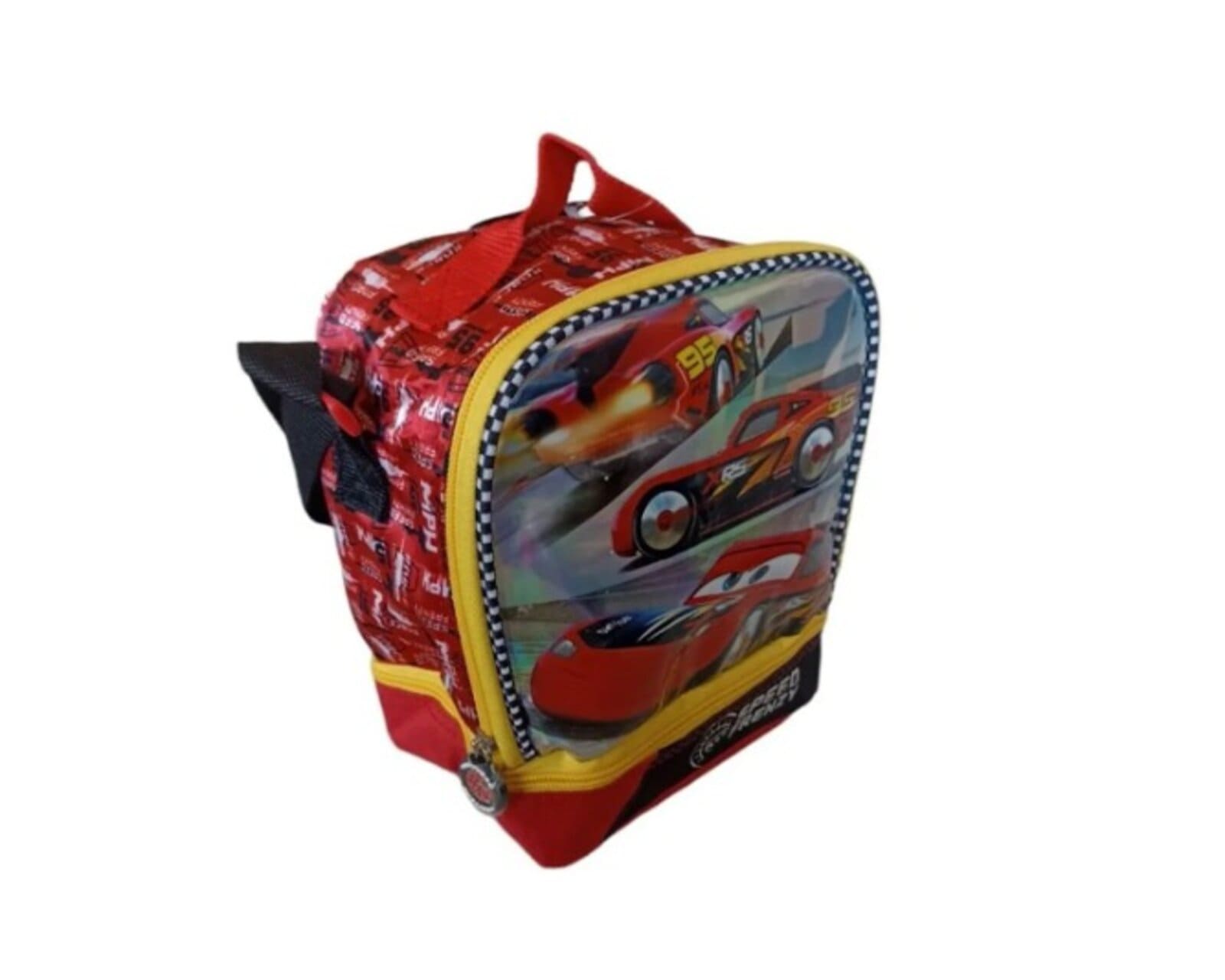 Mochila Lonchera Térmica Cars 3d Niña Bolsa Portátil