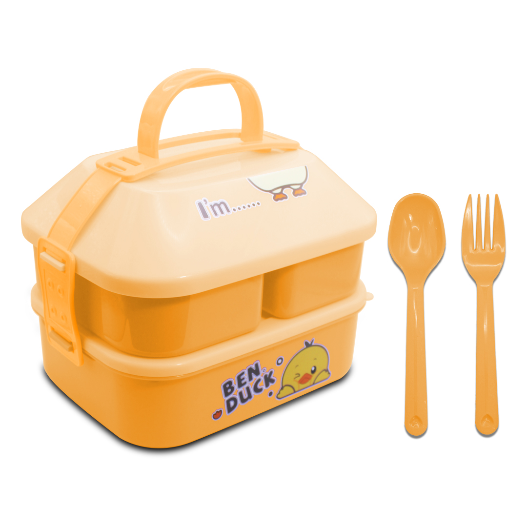 Foto 2 pulgar | Lunchera Doble Nivel Desmontable Capacidad 2.5 Lt