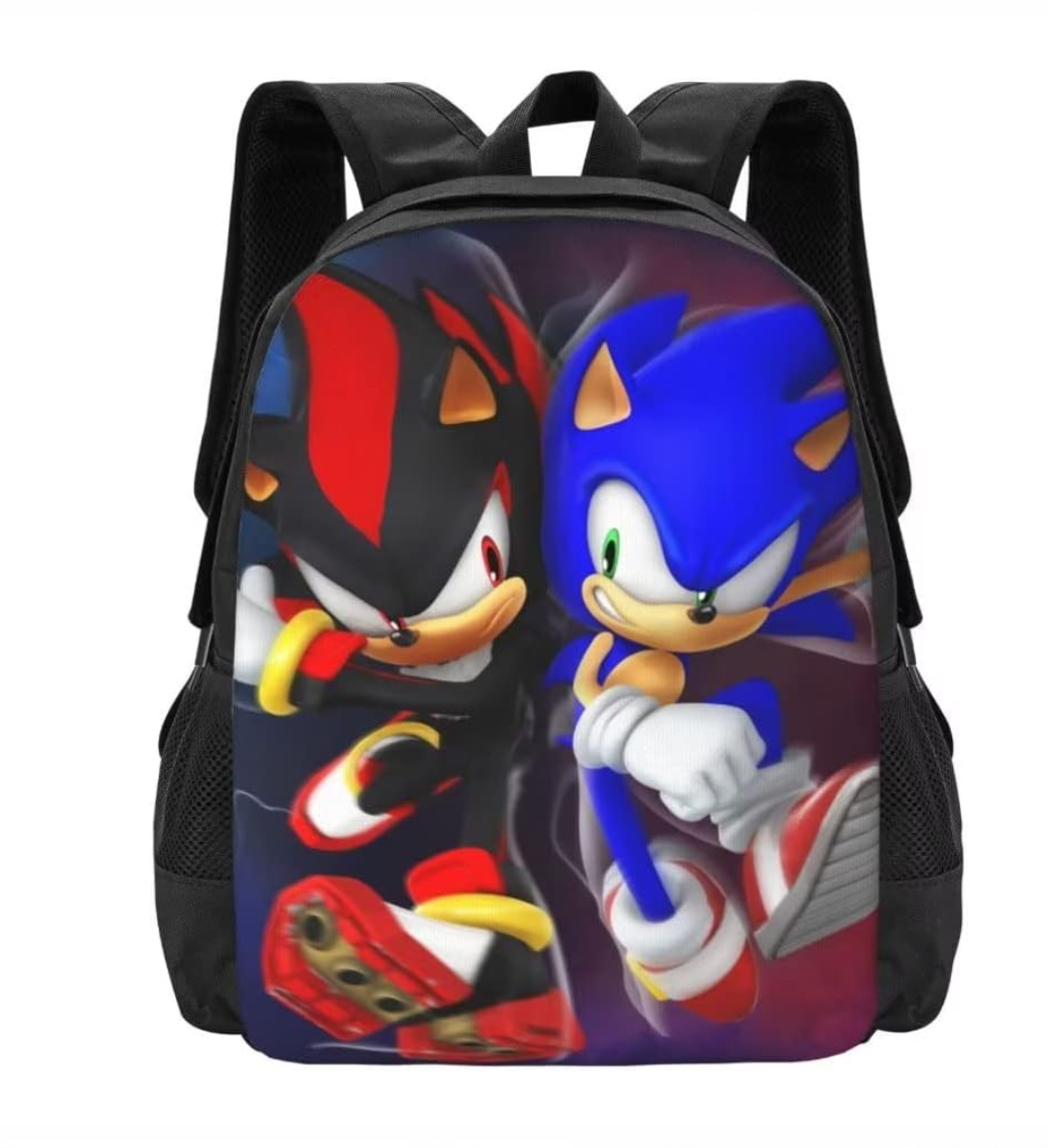 Mochila Genérico Negra Sonic