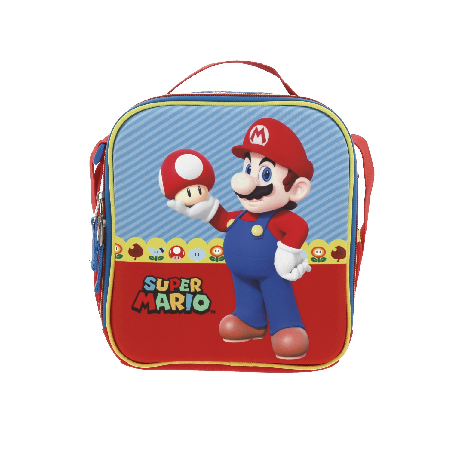 Lonchera Termica Escolar Chenson Mario Bros Mush Mb66260-9