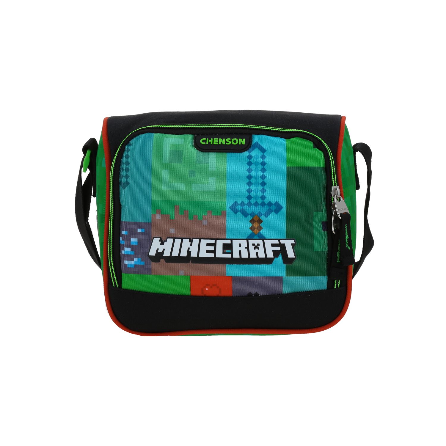 Lonchera Termica Escolar Chenson Minecraft Tiles Mc66393-3