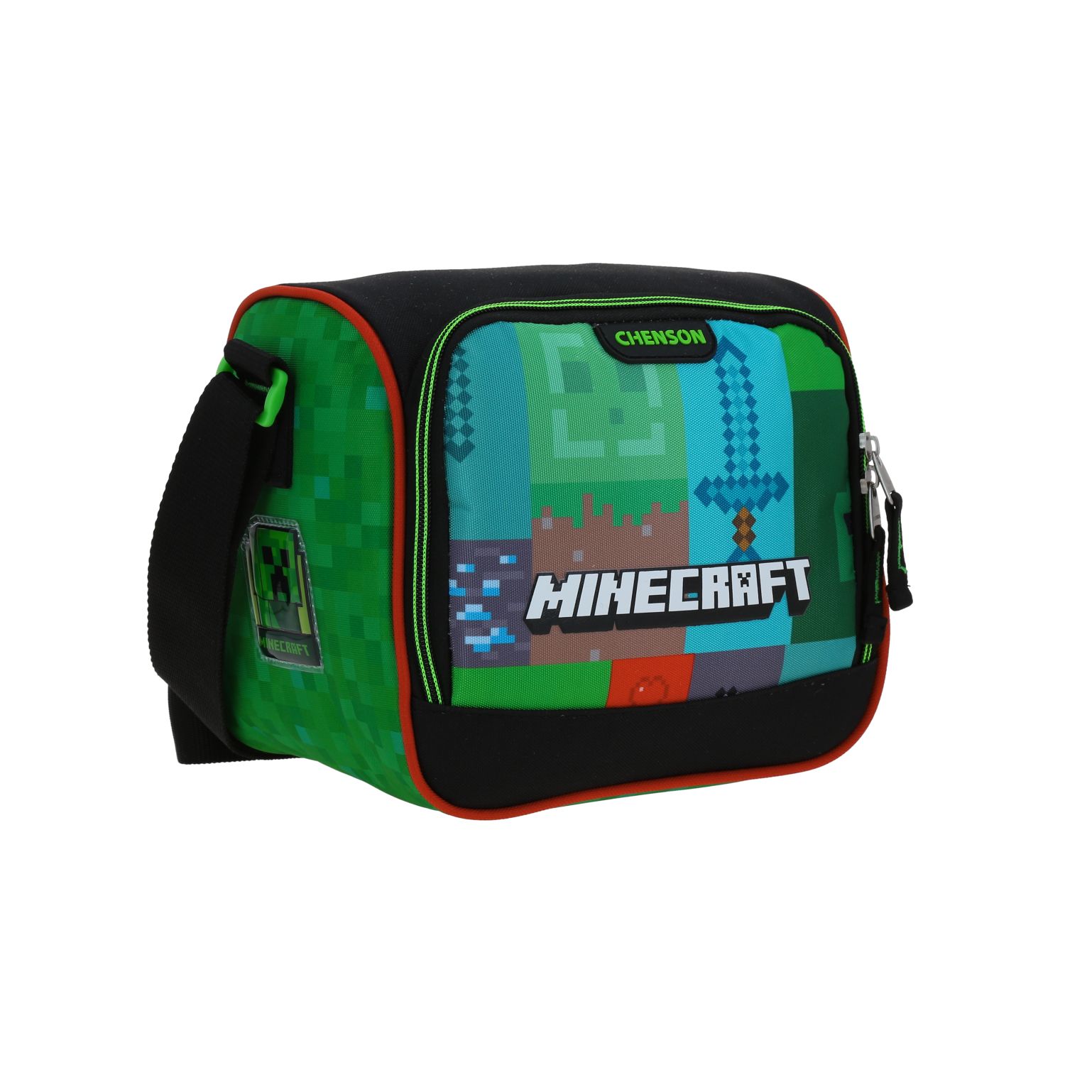 Foto 6 | Lonchera Termica Escolar Chenson Minecraft Tiles Mc66393-3