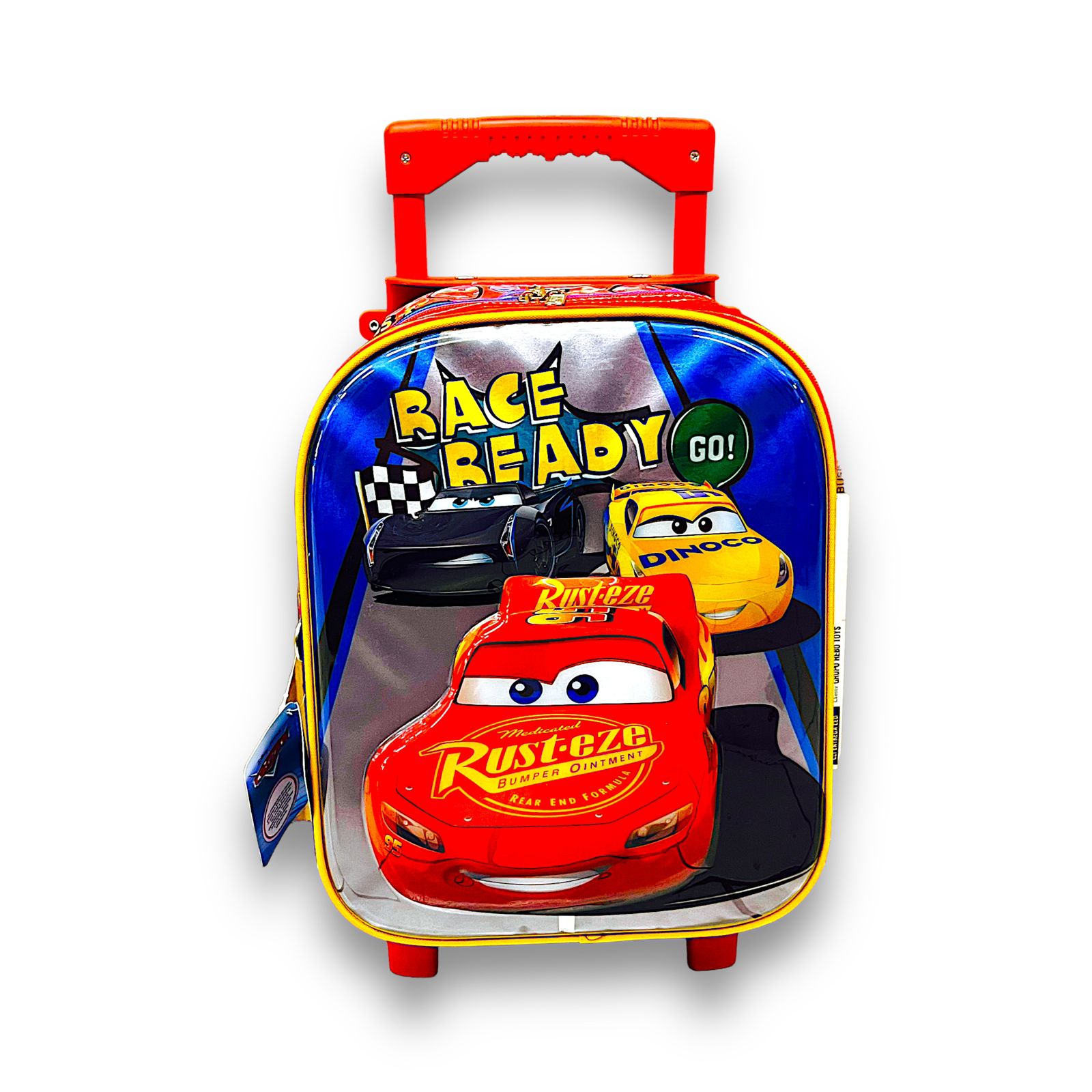 Mochila Ruedas Preescolar Kinder Ruz Disney Cars Rayo Adyg