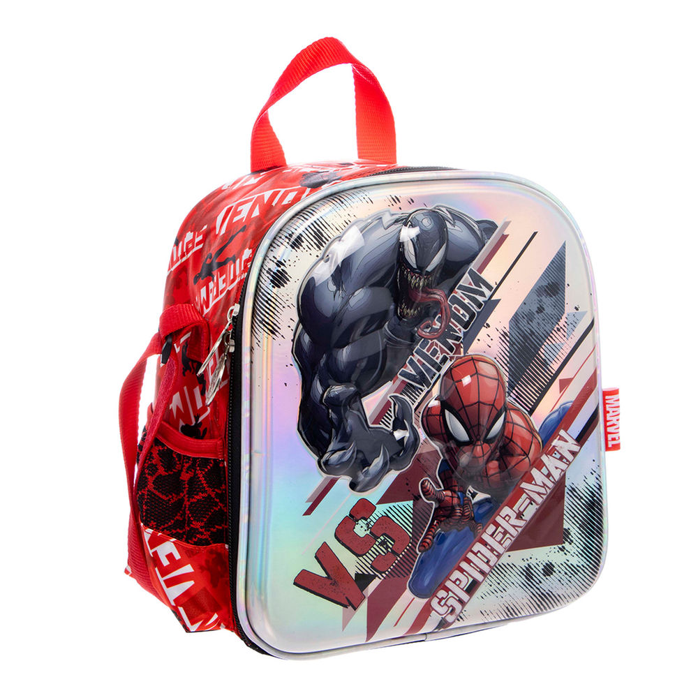 Foto 7 pulgar | Lonchera Infantil Marvel Spider-man Vs Venom (3d Metálico) 3l (rojo)