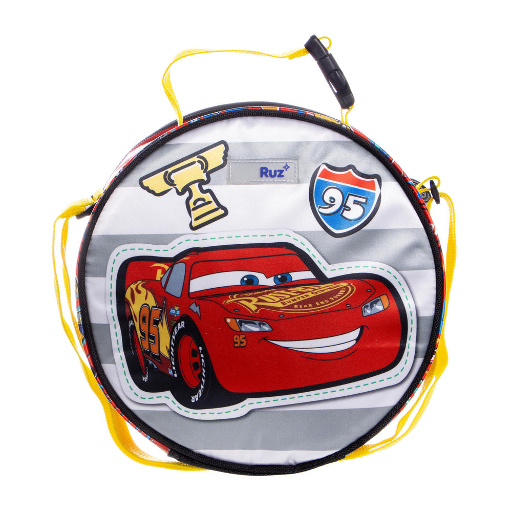 Foto 2 | Lonchera Infantil Con Charms Disney Cars 3l (negro)