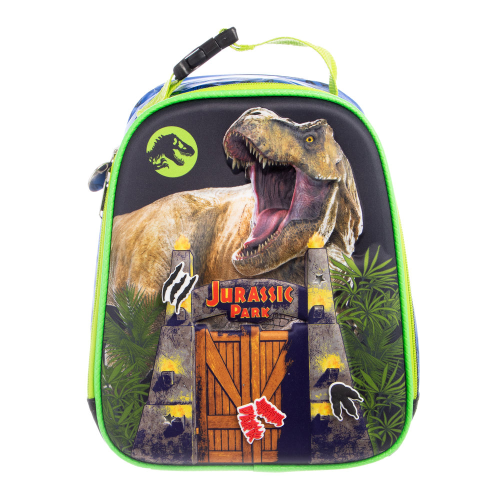 Foto 1 | Lonchera Infantil Jurassic Park T-Rex con Charms Negro