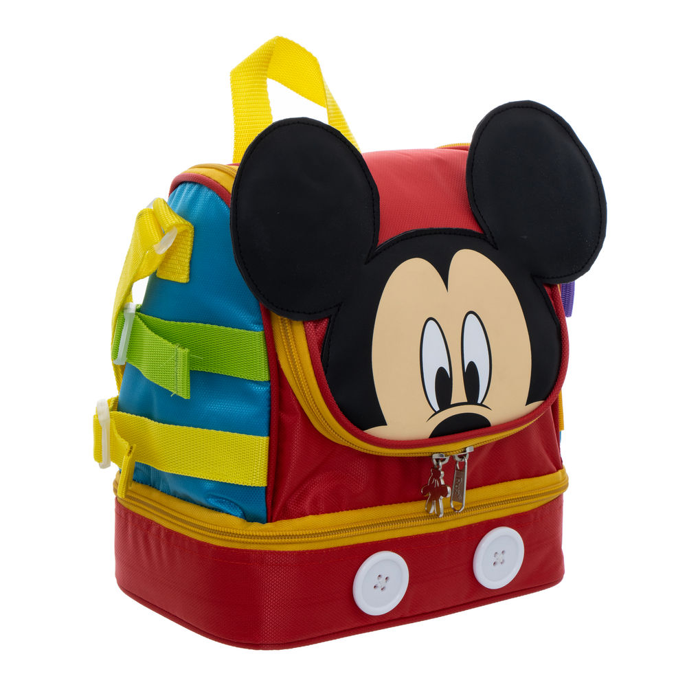 Foto 5 pulgar | Lonchera Infantil Disney Mickey con Diseño 3D
