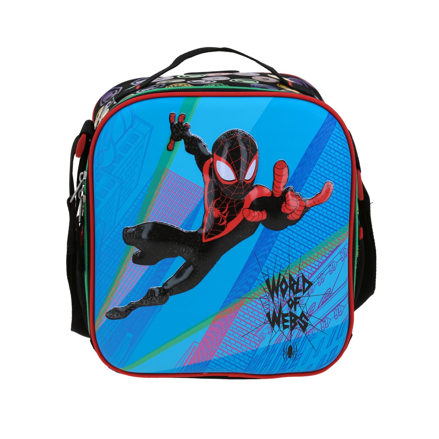 Lonchera Escolar Termica Chenson Miles Morales Marvel Feiquer Mm70320-3