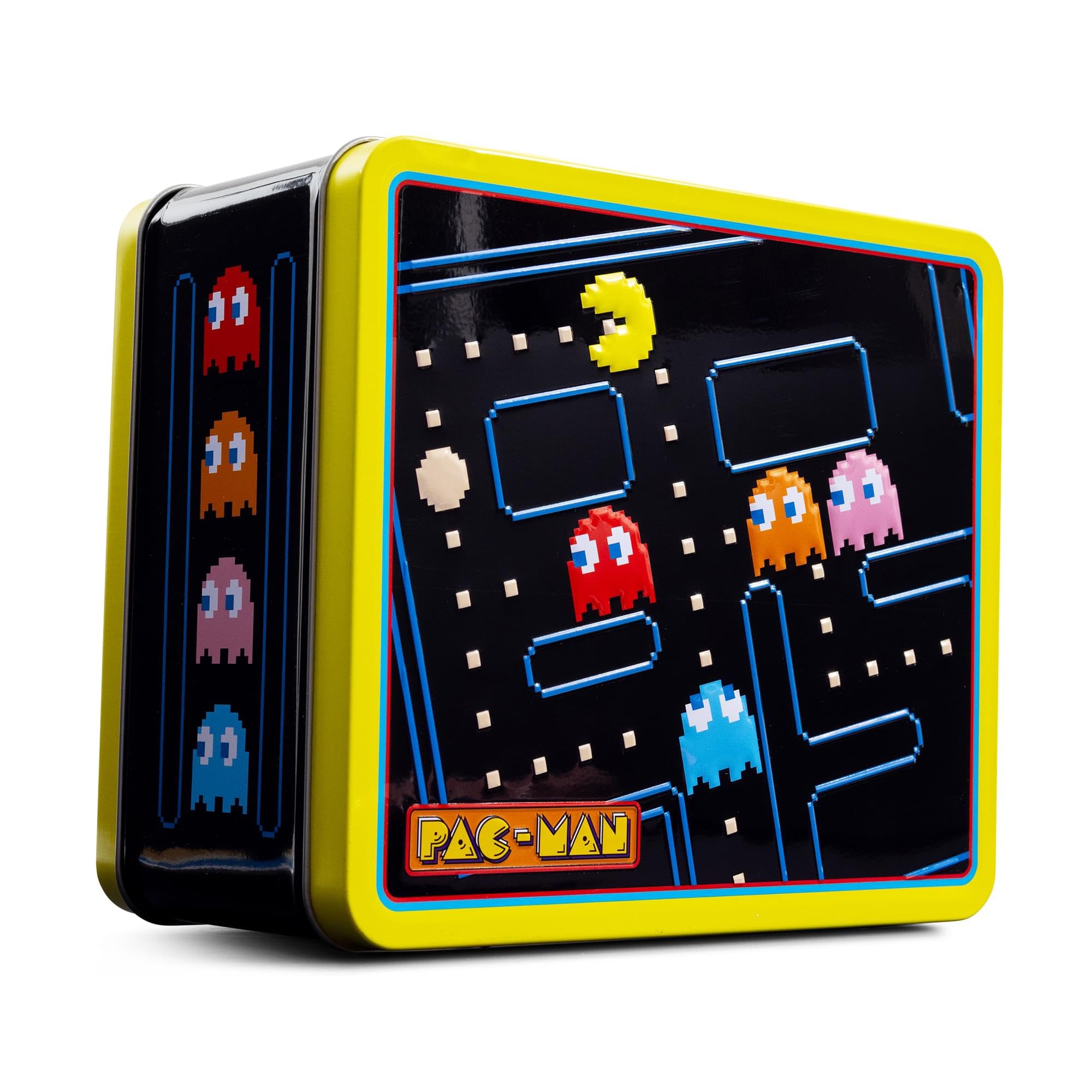 Foto 3 pulgar | Lonchera de Metal Toynk Pac-Man Estilo Retro - Venta Internacional