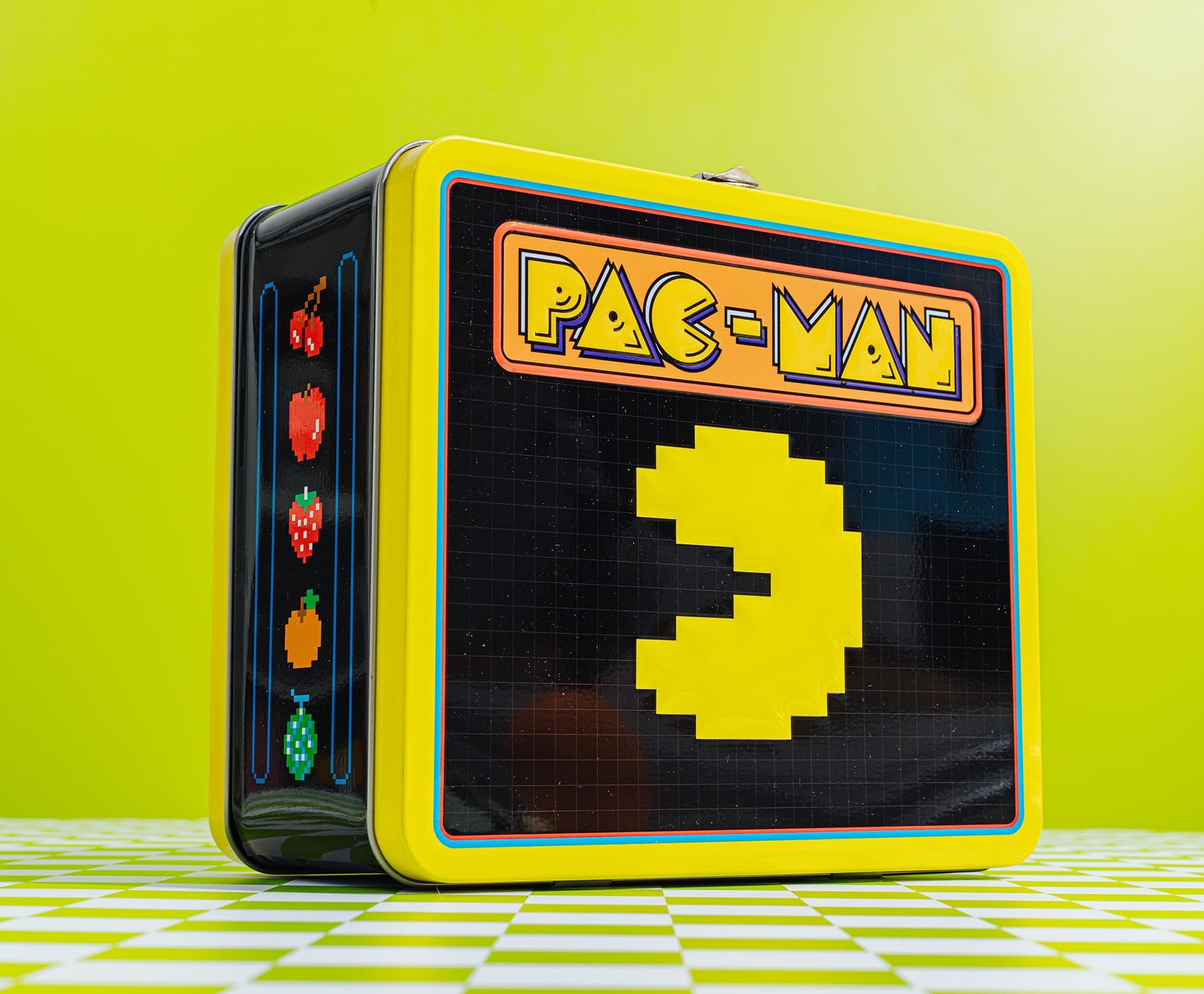 Foto 4 | Lonchera de Metal Toynk Pac-Man Estilo Retro - Venta Internacional