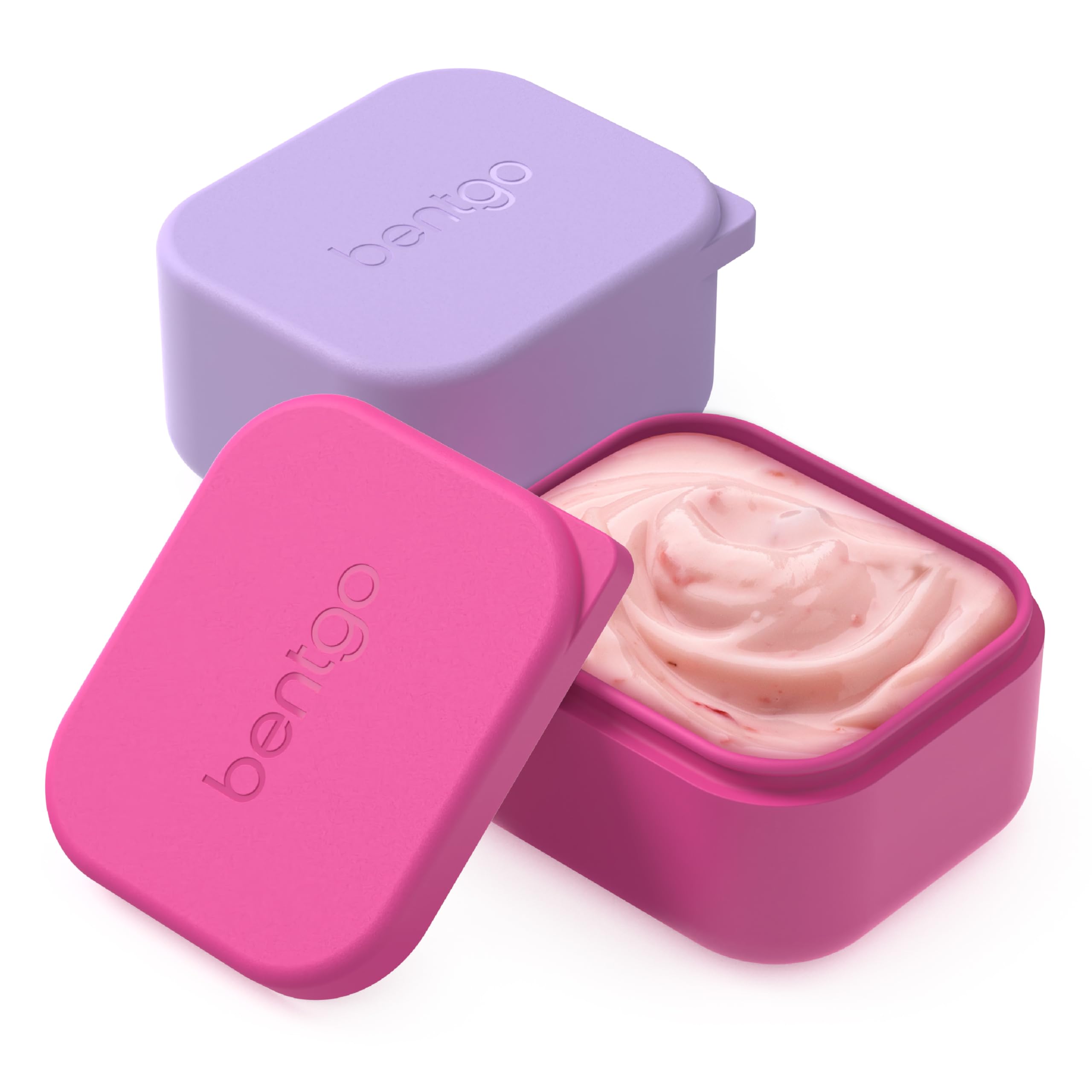 Foto 2 pulgar | Juego De Recipientes De Silicona Bentgo Sidekicks, Paquete De 2, 80 Ml (lavanda Y Rosa) - Venta Internacional.