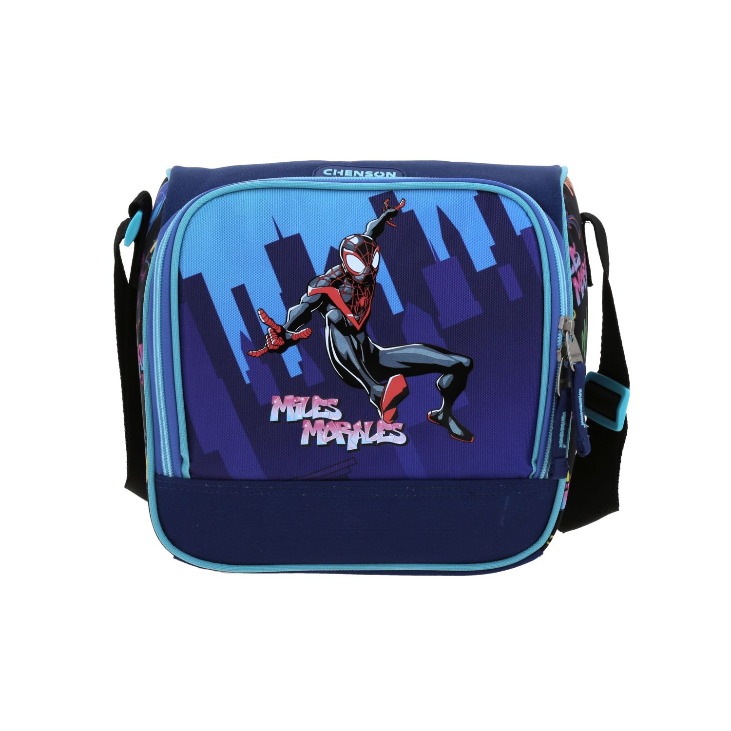 Lonchera Escolar Termica Chenson Spiderman Miles Morales Trector Mm70673-9