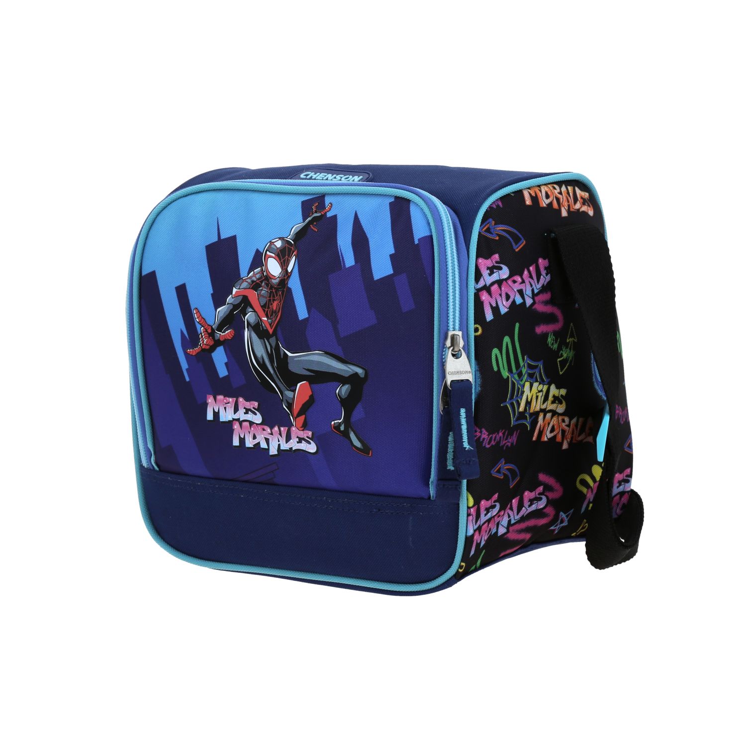 Foto 3 pulgar | Lonchera Escolar Termica Chenson Spiderman Miles Morales Trector Mm70673-9