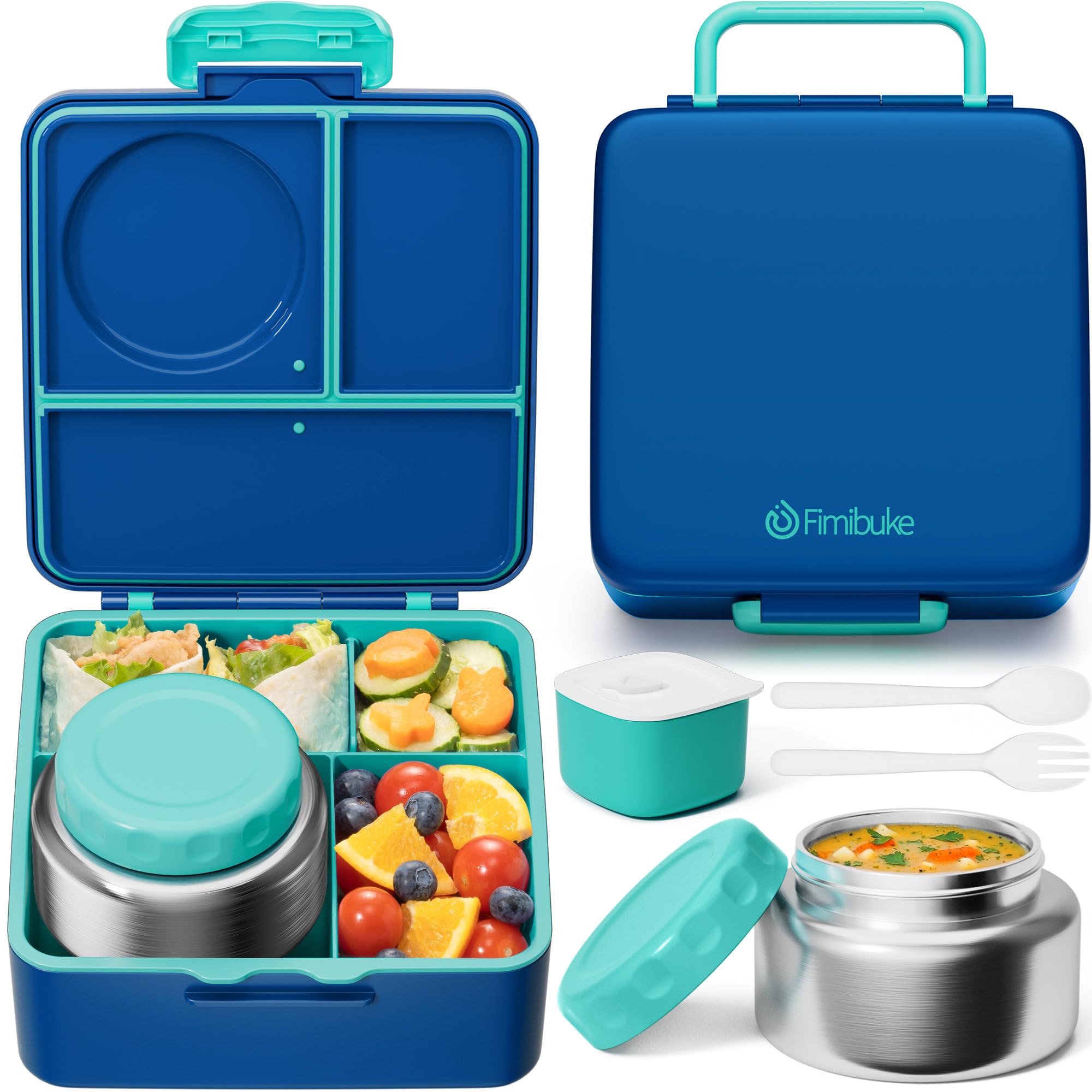 Foto 2 pulgar | Lonchera Fimibuke Bento Box con Termo de 250 Ml - Venta Internacional