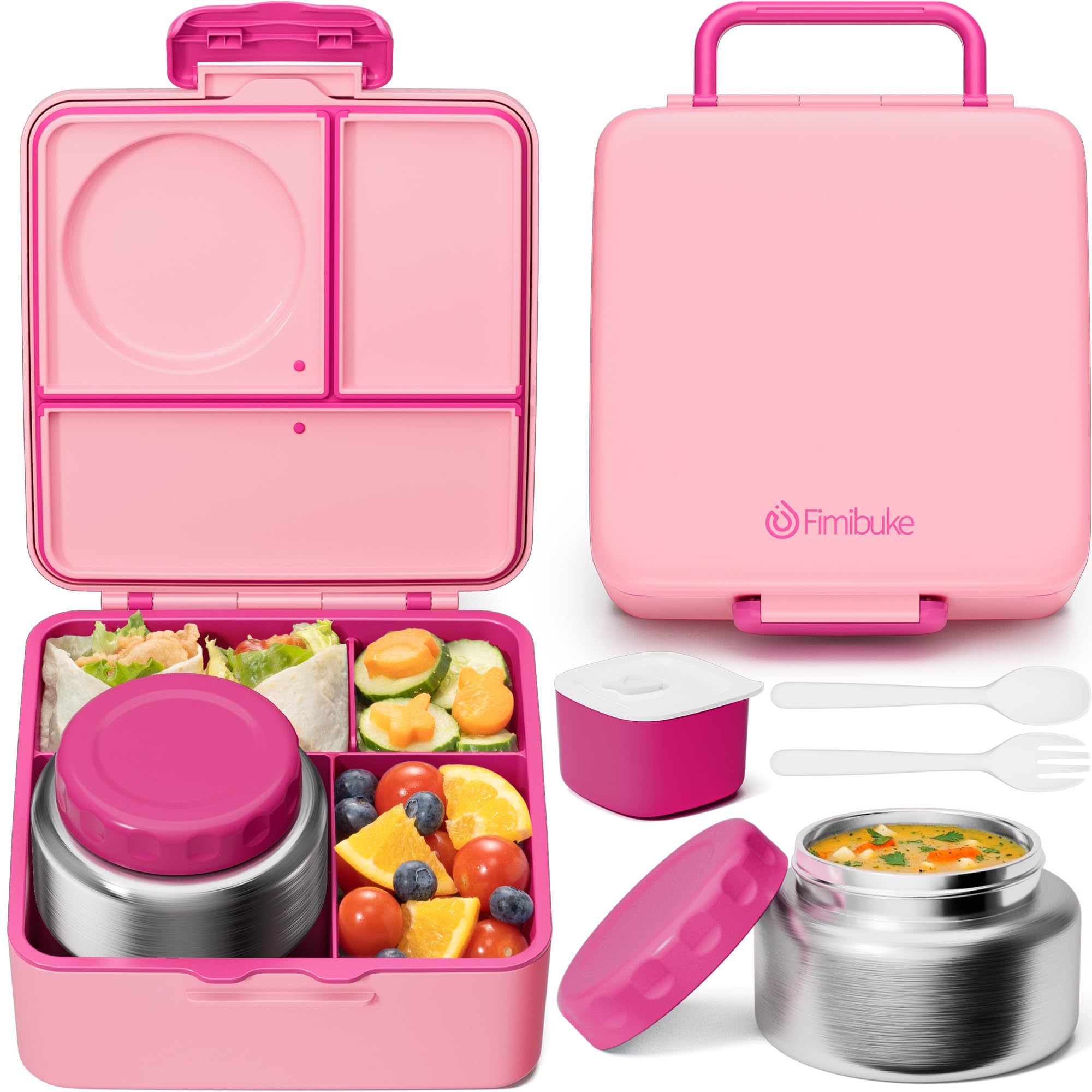 Foto 2 pulgar | Lonchera Fimibuke Bento Box con Termo de 250 Ml - Venta Internacional