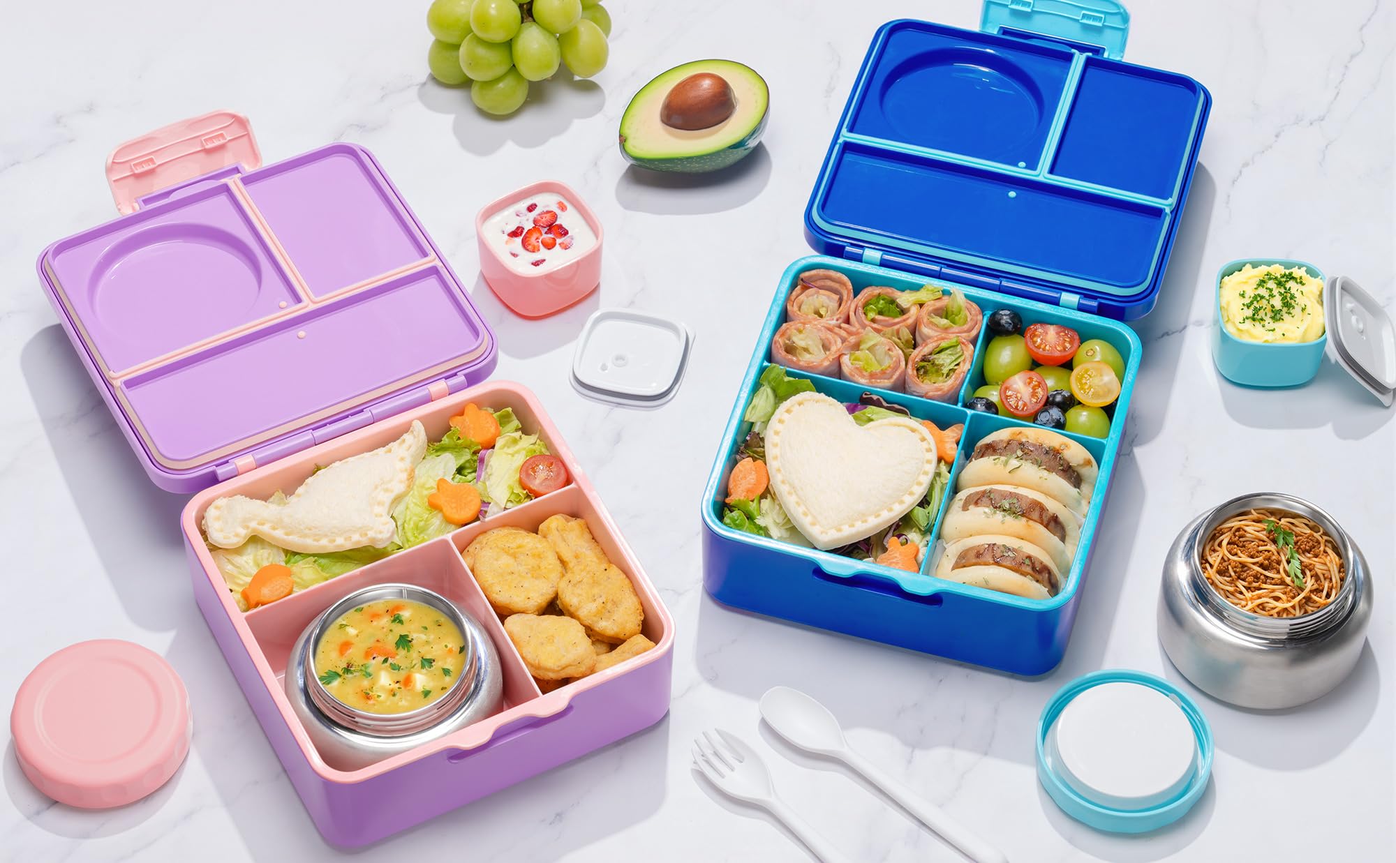 Foto 8 pulgar | Lonchera Fimibuke Bento Box con Termo de 250 Ml - Venta Internacional