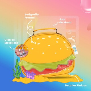 Foto 8 | Lonchera Yadatex Bob Esponja Cangreburguer Bob011-lb073a