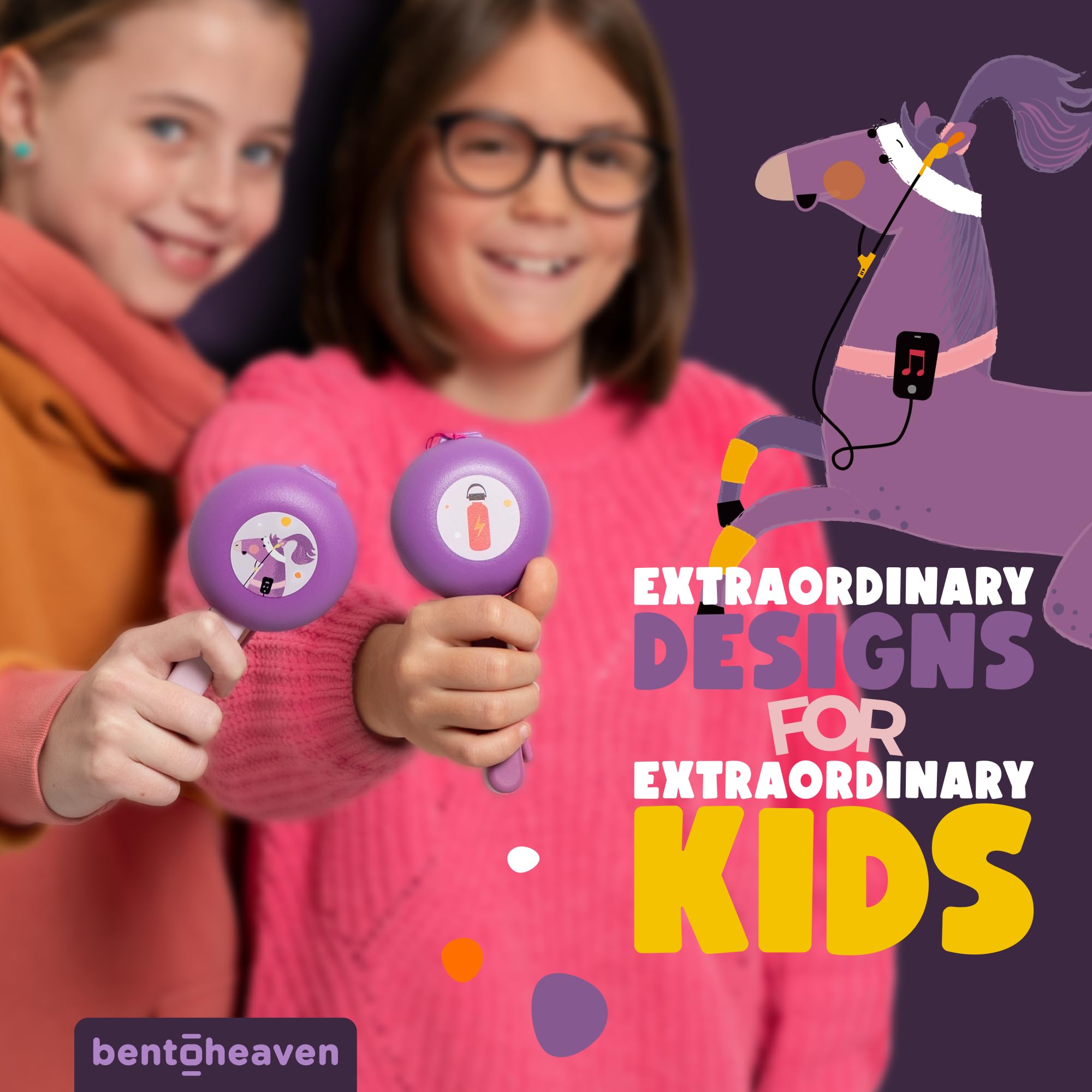 Foto 5 | Juego De Cubiertos De Viaje Bentoheaven Kids Con Funda De Acero Inoxidable - Venta Internacional.
