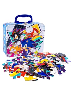 Foto 1 | Lonchera Con Rompecabezas De 48 Pzas Sonic