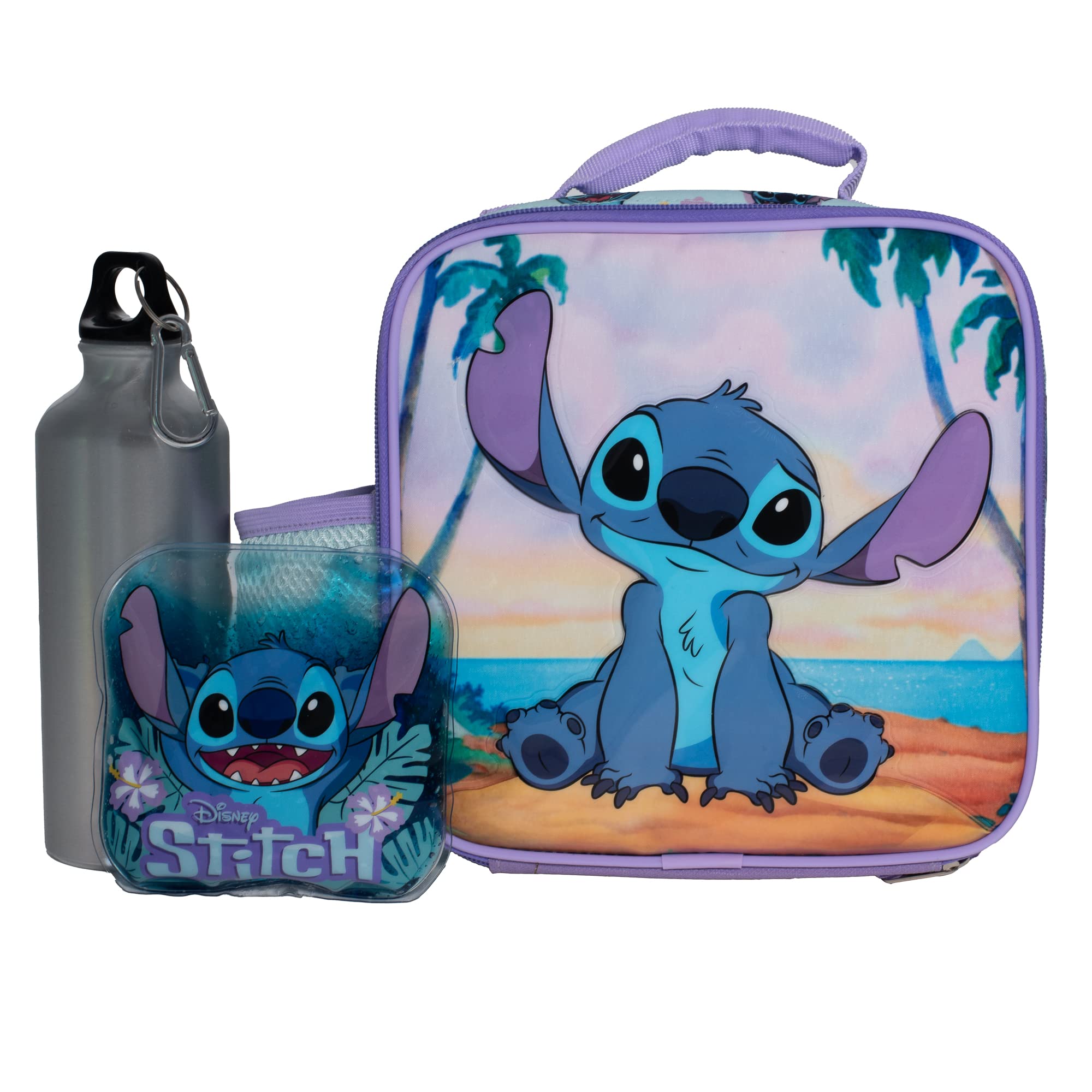 Foto 2 pulgar | Set de Loncheras Disney Stitch para Niños + Botella de Agua - Venta Internacional