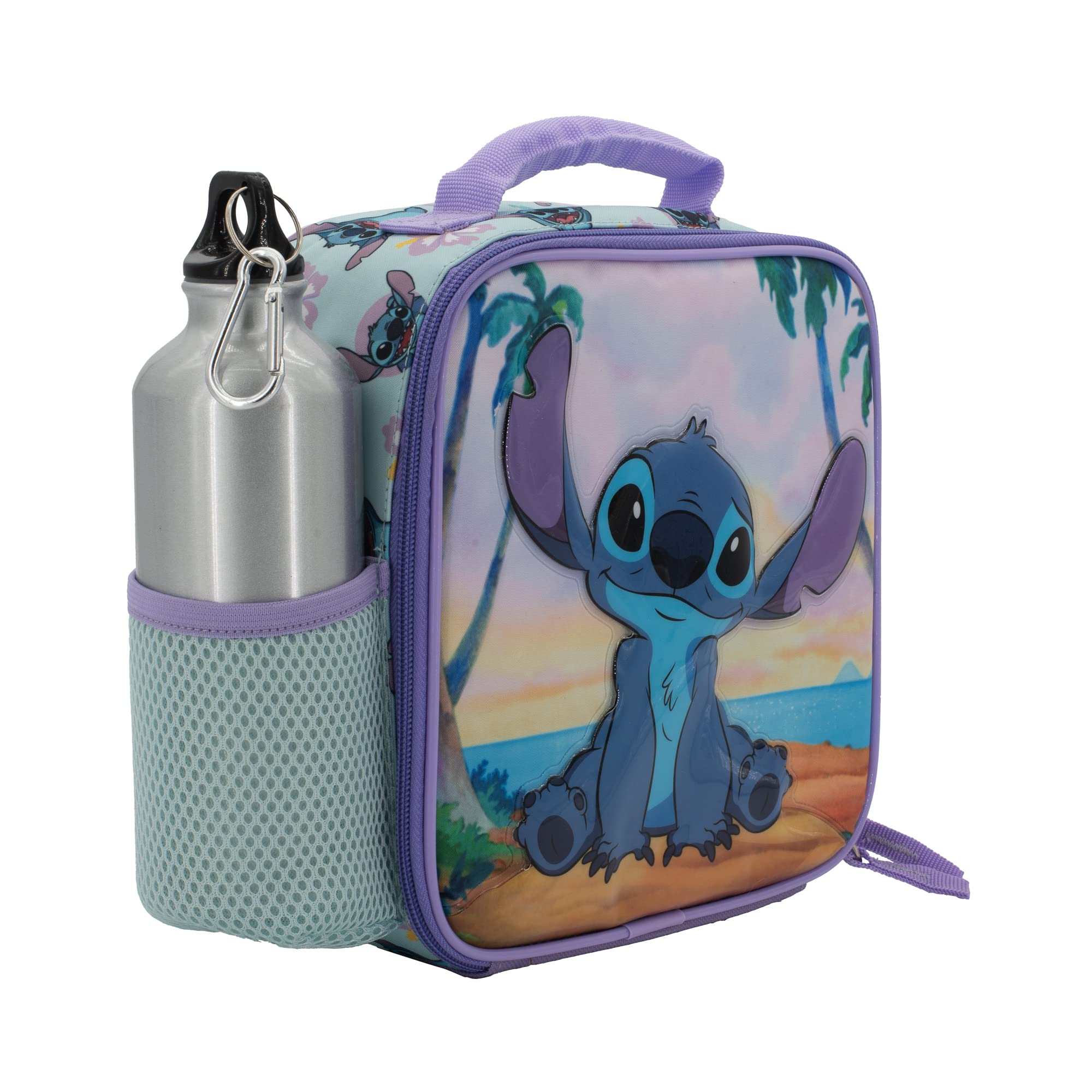 Foto 3 pulgar | Set de Loncheras Disney Stitch para Niños + Botella de Agua - Venta Internacional