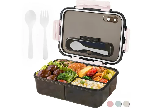 Foto 3 pulgar | Lynnette Lunch Box Loncheras Topper Para Lunch Fiambrera 1500 Ml