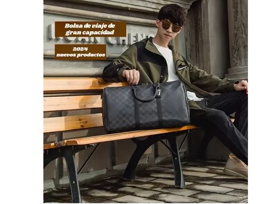 Foto 2 | Lonchera Xtellar Bolsa De Viaje Unisex, Impermeable Gran Capacidad 35l Color Negro Tartan