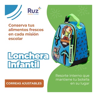 Foto 4 | Lonchera Infantil Microsoft Minecraft 4 L