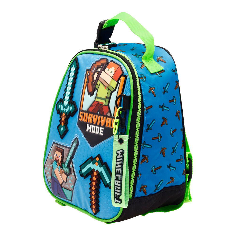Foto 8 pulgar | Lonchera Infantil Microsoft Minecraft 4 L