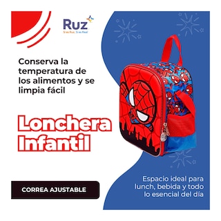 Foto 4 | Lonchera Infantil Marvel Spider-man 4 L