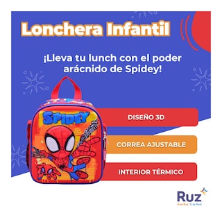Foto 3 | Lonchera Infantil Marvel Spidey And His Amazing Friends 4 L