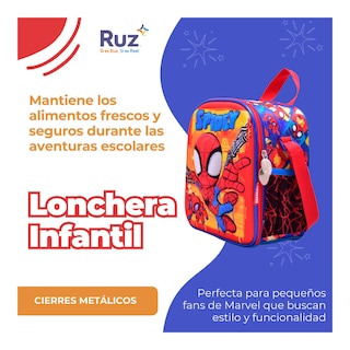 Foto 4 | Lonchera Infantil Marvel Spidey And His Amazing Friends 4 L