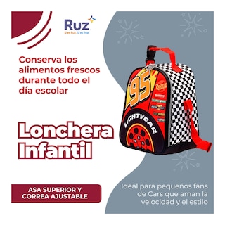 Foto 4 | Lonchera Infantil Disney Cars 4 L