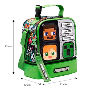 Foto 6 | Lonchera Infantil Microsoft Minecraft 4 L