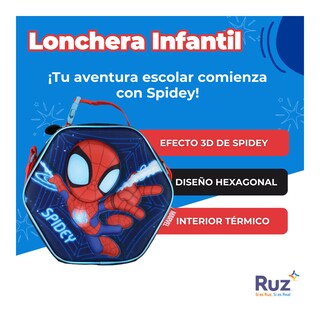 Foto 3 | Lonchera Infantil Marvel Spidey And His Amazing Friends 4 L