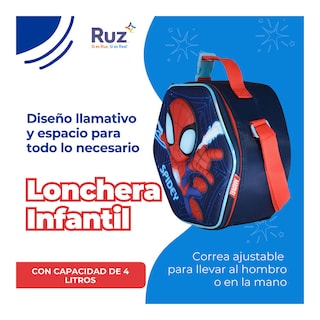 Foto 4 | Lonchera Infantil Marvel Spidey And His Amazing Friends 4 L