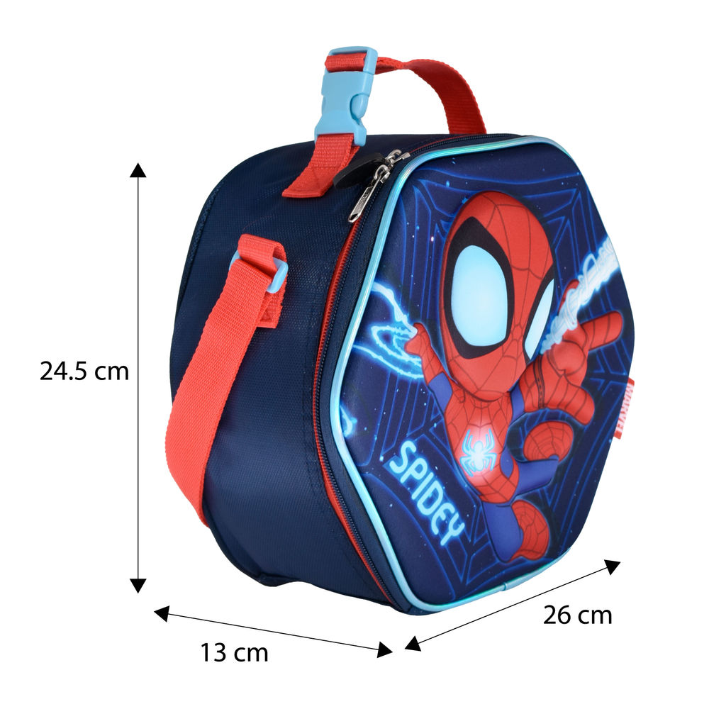 Foto 7 pulgar | Lonchera Infantil Marvel Spidey And His Amazing Friends 4 L