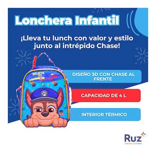 Foto 3 | Lonchera Infantil Nickelodeon Paw Patrol 4 L