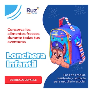 Foto 4 | Lonchera Infantil Nickelodeon Paw Patrol 4 L